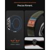 Spigen for Galaxy Watch Ultra Band, Compatible with Samsung Galaxy Watch Ultra 47mm (2025/2024) WBF0 Lightweight Fabric Strap – Black(Green)