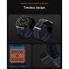 Spigen for Galaxy Watch Ultra Band, Compatible with Samsung Galaxy Watch Ultra 47mm (2025/2024) WBF0 Lightweight Fabric Strap – Black(Navy)