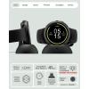 Spigen for Pixel Watch 4 Case with Charger Stand, Liquid Air 45mm Anti-Scratch Protective Soft TPU Cover (2025) (Charger not Included) – Matte Black(Pixel Watch 4 41mm)