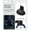 Spigen for Pixel Watch 4 Case with Charger Stand, Liquid Air 45mm Anti-Scratch Protective Soft TPU Cover (2025) (Charger not Included) – Matte Black(Pixel Watch 4 41mm)