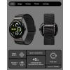 Spigen for Pixel Watch Band, Lite Fit X Compatible with Google Pixel Watch 4/3 45mm/41mm, 2/1 41mm Lightweight Breathable Adjustable Nylon Elastic Strap(Pixel Watch 4/3 45mm)