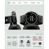 Spigen for Pixel Watch Case with Band, Rugged Armor Pro Compatible with Google Pixcel Watch 4/3/2/1 45/41mm Protective TPU Cover(Pixel Watch 4 45mm)