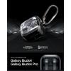 Spigen for Samsung Galaxy Buds 4 Pro Case/Galaxy Buds 4 Case (2026), Ultra Hybrid Direct Digital Printing Cover with Carabiner – Zero One(Buds4 Pro / Buds 4)
