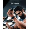Spigen for WHOOP Band, WBF3 Compatible with WHOOP 5.0 Strap Breathable Nylon Replacement Wristband with Secure Fit for Fitness & Training – Black(Black)
