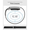 Spigen for WHOOP Band, WBF3 Compatible with WHOOP 5.0 Strap Breathable Nylon Replacement Wristband with Secure Fit for Fitness & Training – Black(Black)