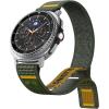 Spigen Athlex Air Designed for Samsung Galaxy Watch 8 44/40mm, 8 Classic 46mm Band Adjustable Solo Loop Strap (2025) – Active Black(Active Green)