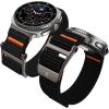 Spigen DuraPro Flex Designed For Samsung Galaxy Watch 8 44/40mm, 8 Classic 46mm Band Adjustable Solo Loop Strap (2025) – Black(Black)
