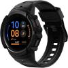 Spigen Rugged Armor Pro Designed for Samsung Galaxy Watch FE (2024), 5 40mm (2022), 4 40mm (2021) Band with Case Protector – Charcoal Gray(Charcoal Gray)