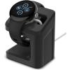 Spigen S355 Stand Designed for Google Pixel Watch 3/2 Charger Stand Durable TPU with Non-Slip Stable Base (NOT Compatible with Pixel Watch 1) – Black