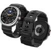 Spigen for Galaxy Watch 8 Band, Compatible with Samsung Galaxy Watch 8 44/40mm, 8 Classic 46mm (2025) WBS2 Durable Silicone Sport Strap(Black)