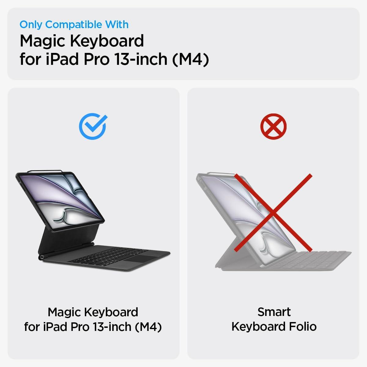 imageSpigen for iPad Air 11 Inch Case M4 2026 iPad Air 11 Inch Case M3M2 20252024 109 Inch 5th4th Generation 20222020 Enzo Aramid Aerocore Aramid Fiber Case Magic Keyboard Compatible BlackBlack