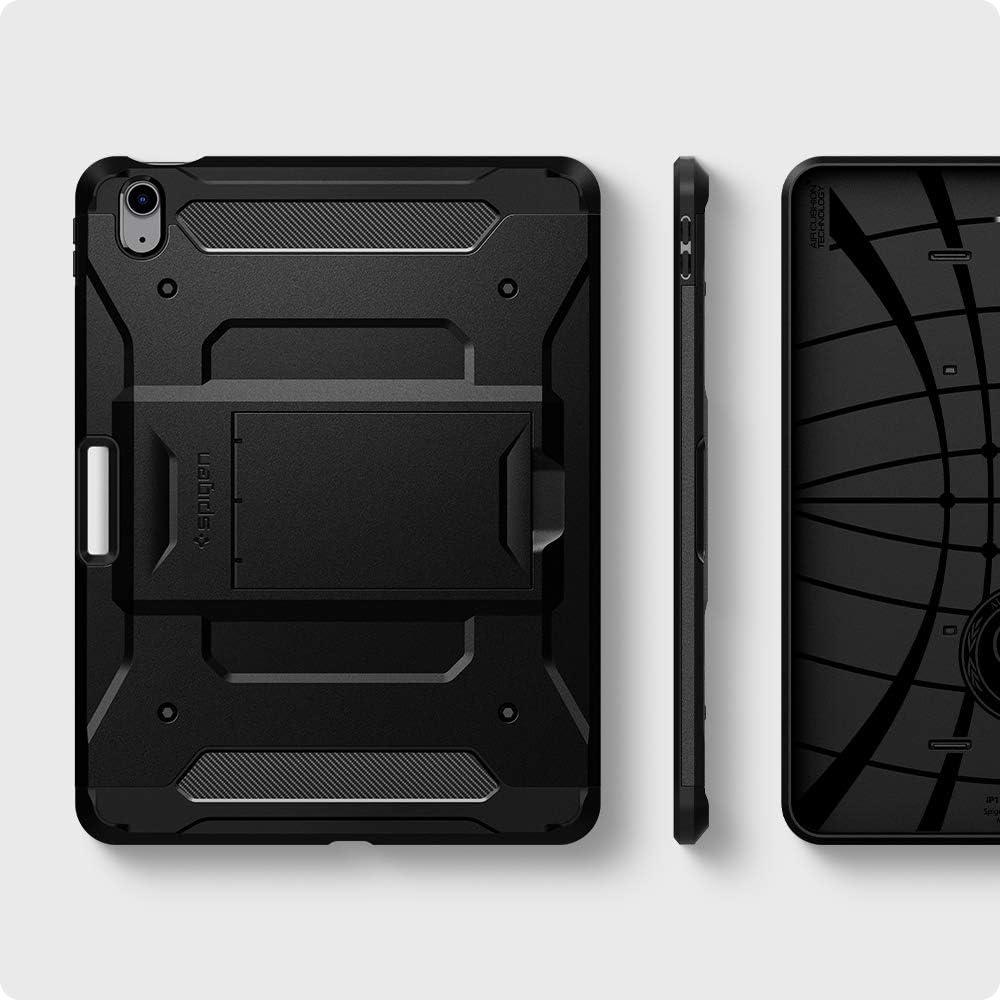 imageSpigen for iPad Air 11 Inch Case M4 2026 iPad Air 11 Inch Case M3M2 20252024 109 Inch 5th4th Generation 20222020 Tough Armor Pro Protective Case with Kickstand and Pencil Holder Black