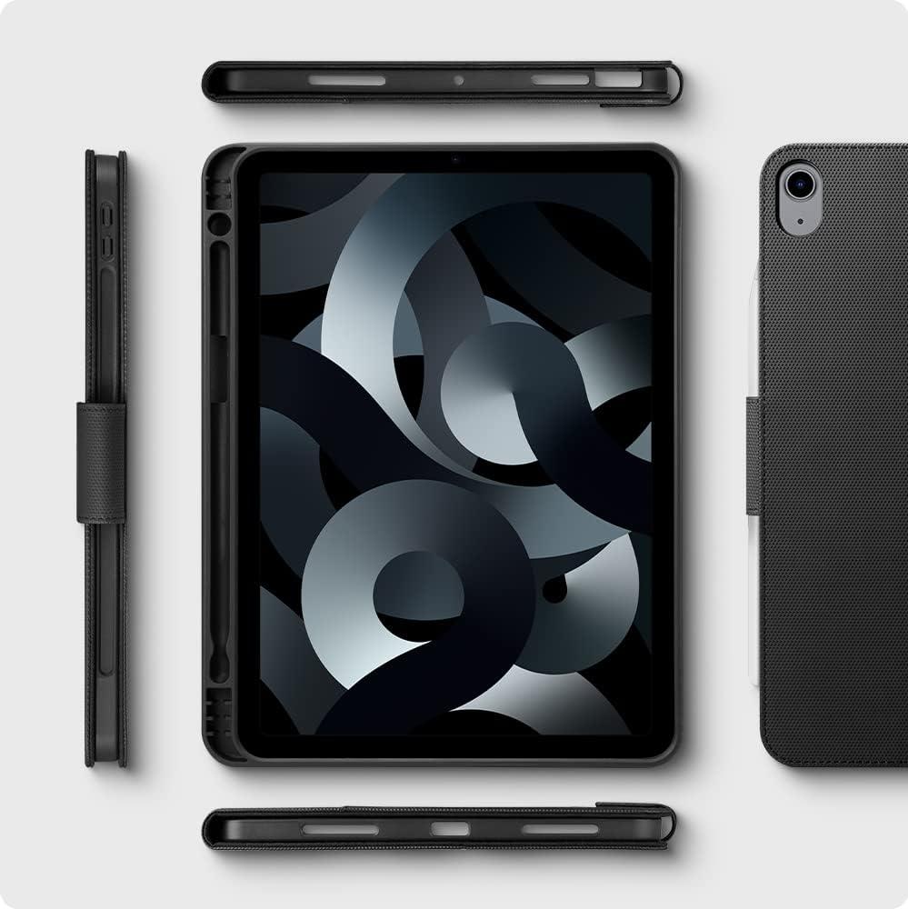 imageSpigen for iPad Air 11 Inch Case M4 2026 iPad Air 11 Inch Case M3M2 20252024 109 Inch 5th4th Generation Case 20222020 Liquid Air Folio Kickstand Cover with Pencil Holder BlackBlack