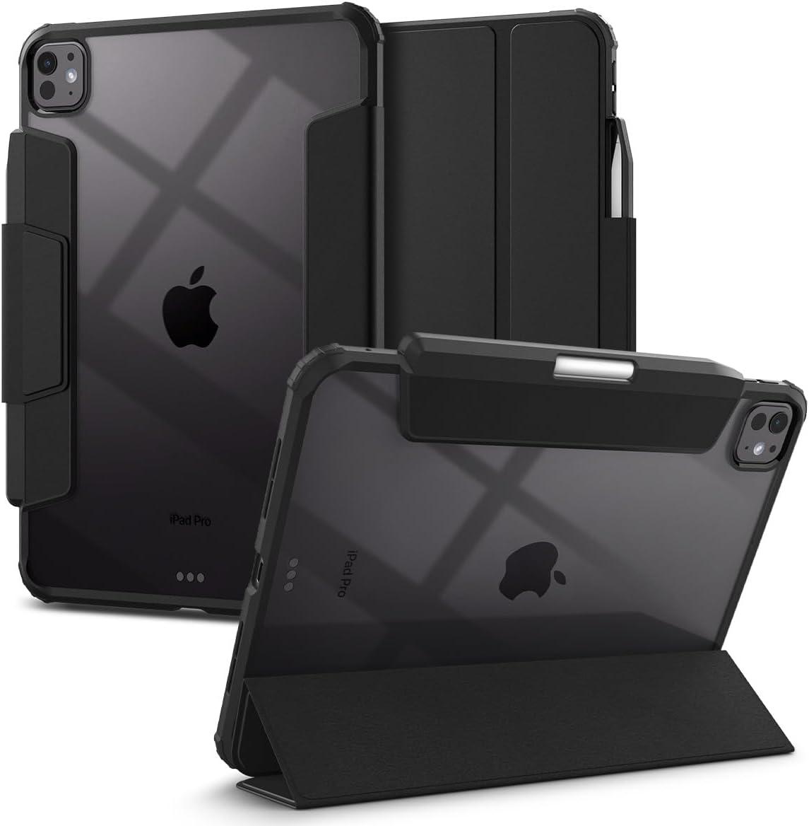 imageSpigen for iPad Air 11 Inch Case M4 2026 iPad Air 11 Inch Case M3M2 20252024 109 Inch 5th4th Generation Case 20222020 Ultra Hybrid Pro TriFold Cover Clear with Pencil Holder Teal BlueBlack