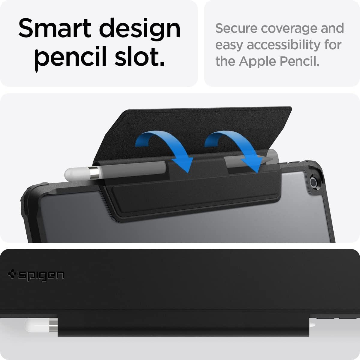 imageSpigen for iPad Air 11 Inch Case M4 2026 iPad Air 11 Inch Case M3M2 20252024 109 Inch 5th4th Generation Case 20222020 Ultra Hybrid Pro TriFold Cover Clear with Pencil Holder Teal BlueBlack
