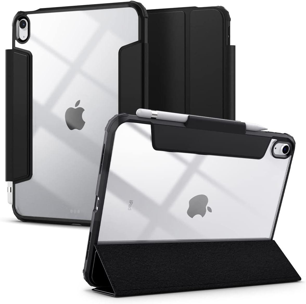 imageSpigen for iPad Air 11 Inch Case M4 2026 iPad Air 11 Inch Case M3M2 20252024 109 Inch 5th4th Generation Case 20222020 Ultra Hybrid Pro TriFold Cover Clear with Pencil Holder Teal BlueBlack