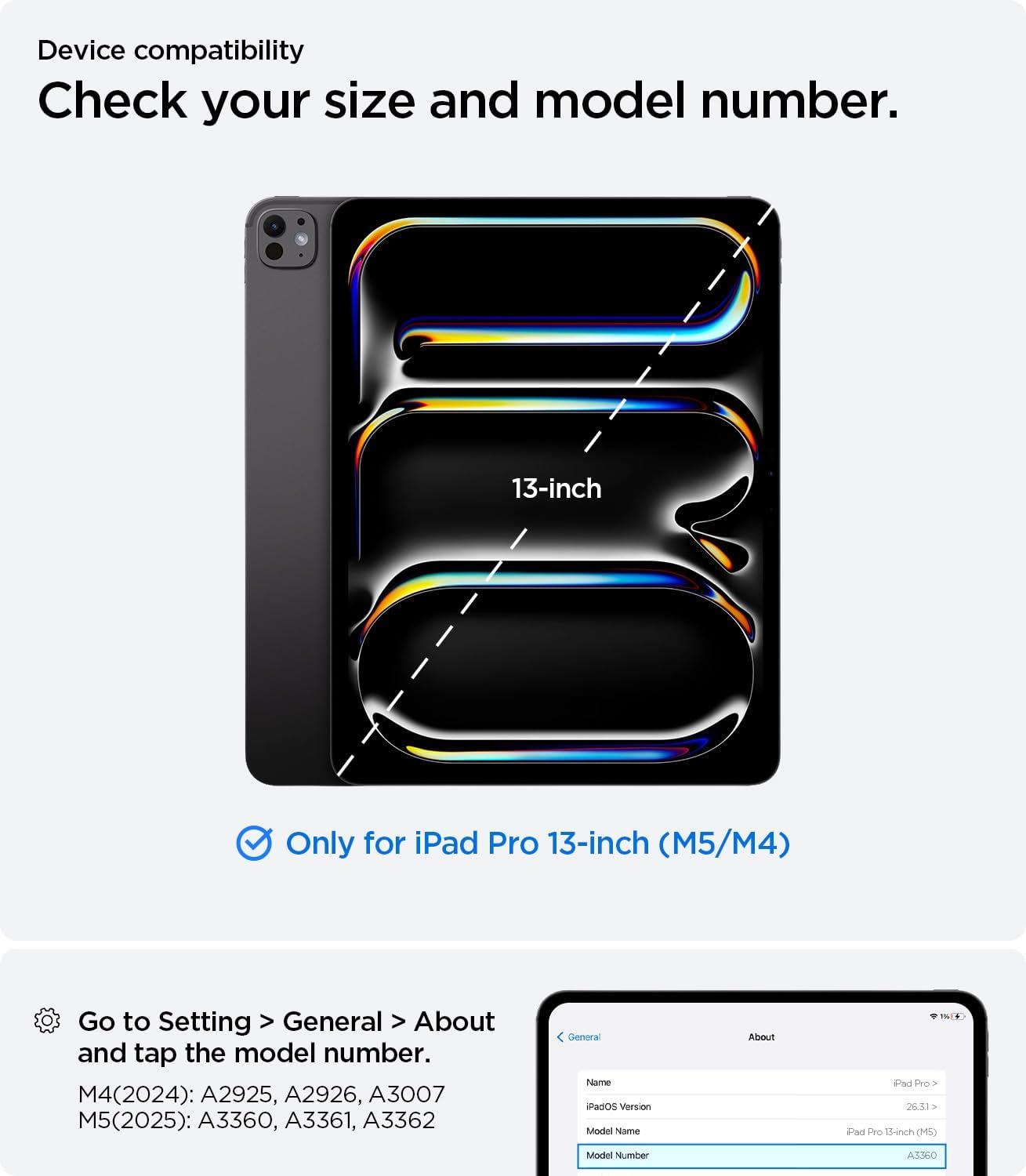 imageSpigen for iPad Air 11 Inch Case M4 2026 iPad Air 11 Inch Case M3M2 20252024 109 Inch 5th4th Generation Case 20222020 Ultra Hybrid Pro TriFold Cover Clear with Pencil Holder Teal BlueBlack