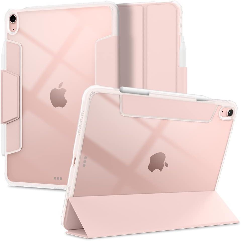imageSpigen for iPad Air 11 Inch Case M4 2026 iPad Air 11 Inch Case M3M2 20252024 109 Inch 5th4th Generation Case 20222020 Ultra Hybrid Pro TriFold Cover Clear with Pencil Holder Teal BlueRose Gold
