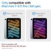 Spigen for iPad Air 11 Inch Case M4 (2026), iPad Air 11 Inch Case M3/M2 (2025-2024), 10.9 Inch 5th/4th Generation Case (2022/2020), Smart Fold, Liquid Air Folio, Tri-Fold Cover Transparent, Black(Black)