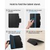 Spigen for iPad Air 11 Inch Case M4 (2026), iPad Air 11 Inch Case M3/M2 (2025-2024), 10.9 Inch 5th/4th Generation Case (2022/2020), Ultra Hybrid Pro Tri-Fold Cover Clear with Pencil Holder, Teal Blue(Corn Flower Blue)