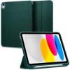 Spigen for iPad 11th Generation Case (2025), iPad A16 Case 11-inch, 10th Generation (2022), 10.9 inch Urban Fit Protective Fabric Tri-Fold Cover with Pencil Holder, Black(Midnight Green)