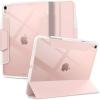 Spigen for iPad Air 11 Inch Case M4 (2026), iPad Air 11 Inch Case M3/M2 (2025-2024), 10.9 Inch 5th/4th Generation Case (2022/2020), Ultra Hybrid Pro Tri-Fold Cover Clear with Pencil Holder, Teal Blue(Rose Gold)