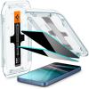 Spigen AluminaCore Tempered Glass Screen Protector [Glas.tR EZ Fit – Privacy] designed for Galaxy S26 [2 Pack] 10H+ Hardness, Aluminum-Enhanced Durability(Galaxy S25 Plus / Galaxy S24 Plus)