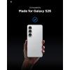 Spigen AluminaCore Tempered Glass Screen Protector [Glas.tR EZ Fit] designed for Galaxy S26 Ultra [2 Pack] 10H+ Hardness, Aluminum-Enhanced Durability(Galaxy S26)