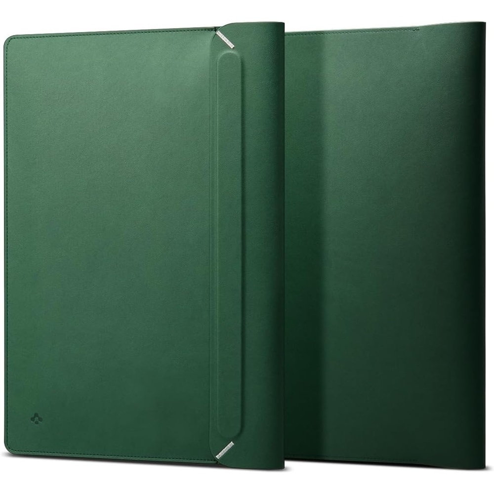 imageSpigen Valentinus Protective Laptop Sleeve for 16inch MacBook ProAir M5 ProMax 2026 M5M4M3M2M1 A3403 A3186 A2991 A2780 A2485 A2141 City GrayJeJu Green