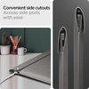 Spigen Valentinus S Protective Laptop Sleeve for 14-inch MacBook Neo/Pro/Air M5 Pro/Max (2026), M5/M4/M3/M2/M1 A3434 A3112 A3401 A3185 A2992 A2918, Built-in Stand – Classic Brown(City Gray)