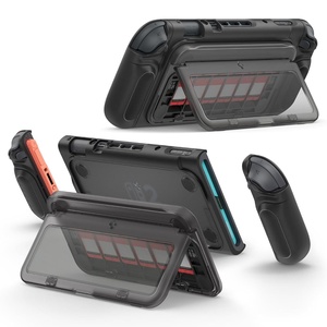Spigen Snap Switch for Nintendo Switch 2 (2025) Case, Detachable Joy-Con Grip, Game Card Storage, Any-Angle Kickstand, Shockproof PC+TPU, Ergonomic Grip – Black