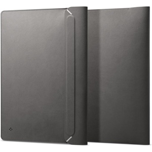 Spigen Valentinus Protective Laptop Sleeve for 16-inch MacBook Pro/Air M5 Pro/Max (2026), M5/M4/M3/M2/M1 A3403 A3186 A2991 A2780 A2485 A2141 – City Gray(City Gray)