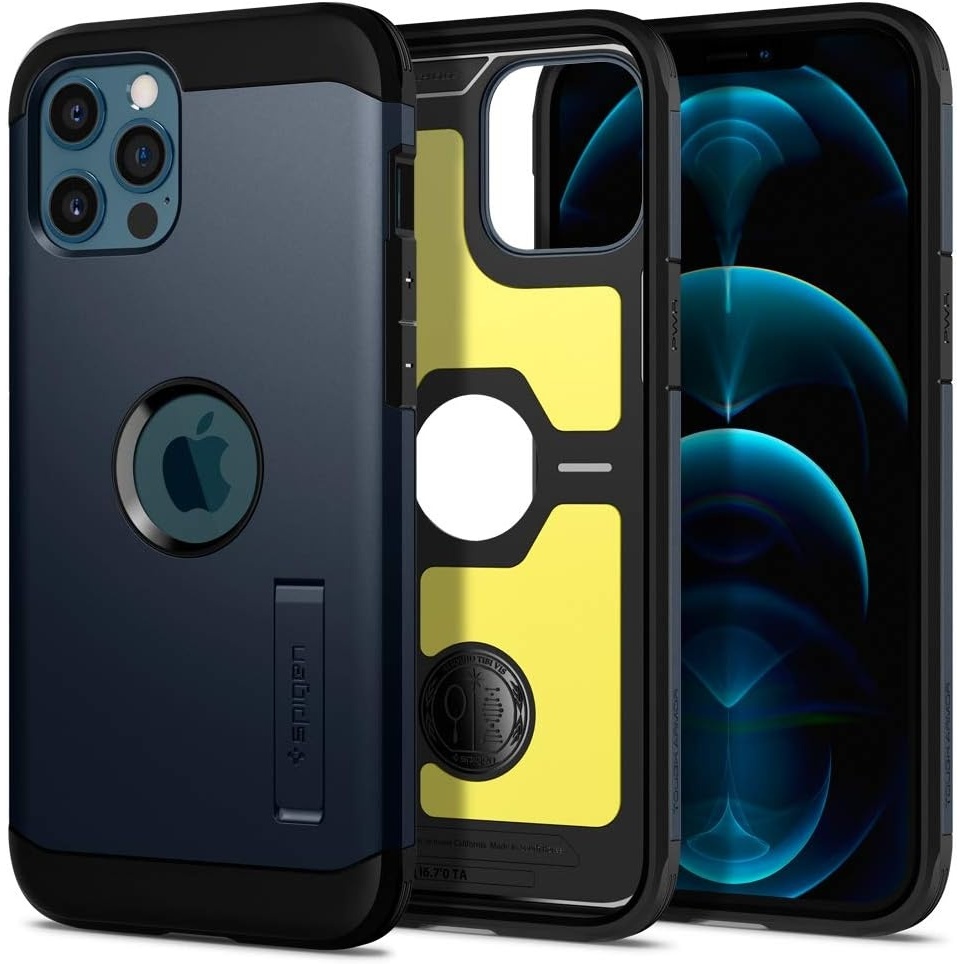 image:imageSpigen Tough Armor Extreme Protection Tech Designed for iPhone 12 Pro Max Case 2020  Metal SlateMetal Slate