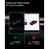 Spigen AluminaCore Tempered Glass Screen Protector [GlasTR EZ FIT] designed for Tesla Model Y Premium (2026), Model Y Performance (2025/2026) – Matte/Anti Glare/Anti Finger Print(16-inch 2026 Model Y Premium/Performance)
