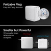 Spigen for 100W USB C Charger, [GaN II] 2 Port Foldable Power Adapter Compatible with iPhone 17 16 15 14 MacBook Pro/Air, iPad Pro/Air, USB-C Laptop HP Dell Pixelbook Type C Fast Wall Charger Block(100W White)