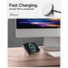 Spigen for MagSafe 15W Wireless Charger Kickstand, ArcField (MagFit) MFM Compatible with iPhone 17 16 15 14 13 12 USB C Charger Stand pad 6.6ft Cable – Wall Charger Not Included (White)(Black 6.6ft)