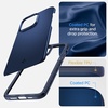 Spigen Thin Fit Designed for iPhone 14 Case (2022) [Military-Grade Protection] – Black(Navy Blue)
