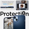 Spigen Thin Fit Designed for iPhone 14 Case (2022) [Military-Grade Protection] – Black(Navy Blue)