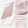 Spigen Thin Fit Designed for iPhone 14 Case (2022) [Military-Grade Protection] – Black(Pink Sand)
