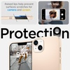Spigen Thin Fit Designed for iPhone 14 Case (2022) [Military-Grade Protection] – Black(Sand Beige)