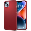 Spigen Thin Fit Designed for iPhone 14 Case (2022) [Military-Grade Protection] – Black(Red)